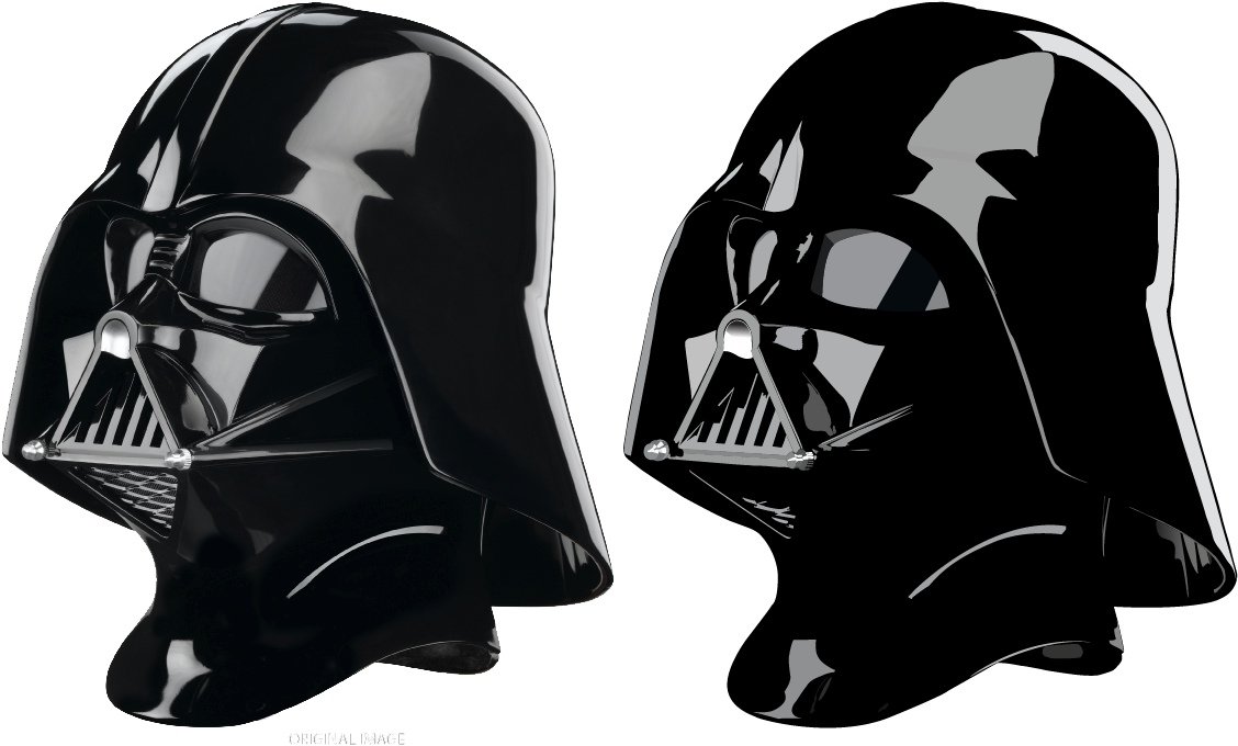Similarily To The Above Photo But With This Darth Vader - Darth Vader Using Iphone (1136x691), Png Download