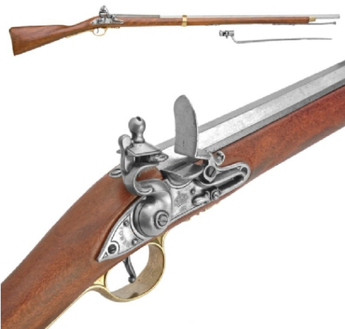 British Brown Bess Replica Musket With Bayonet - Denix Replica Brown Bess (503x503), Png Download