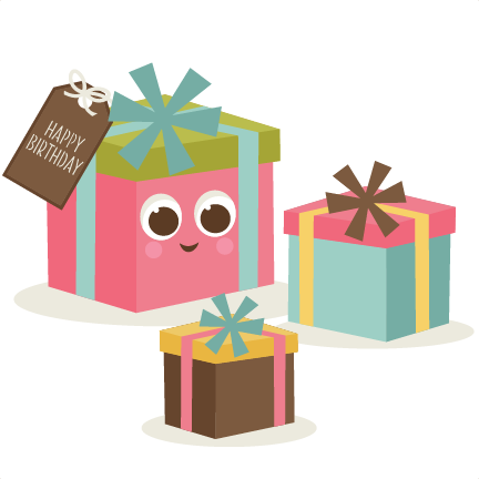 Birthday Present Clipart Clear Background - Birthday Presents Transparent (432x432), Png Download