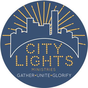 City Lights Birmingham - Circle (450x450), Png Download