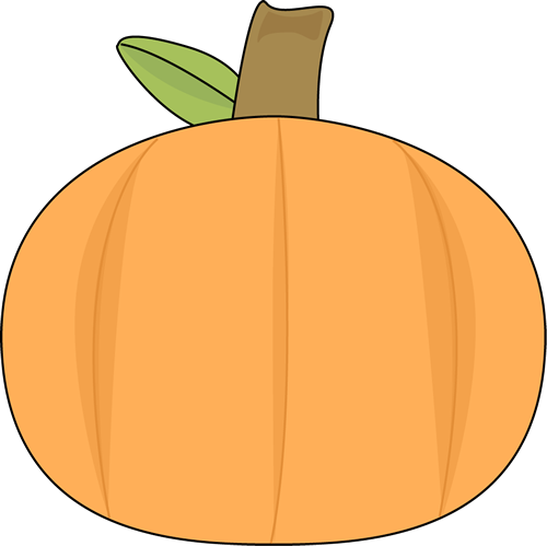 Pumpkin Clipart Letter - Pumpkin Clipart (500x499), Png Download