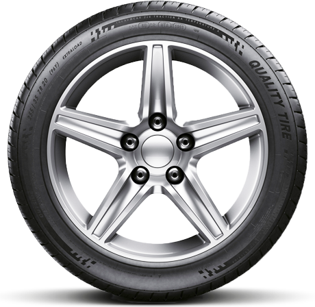 Wheel - Car Tyre (460x448), Png Download