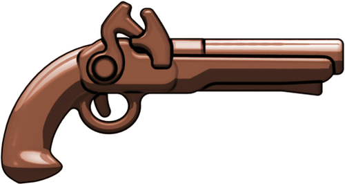 Brickarms Flintlock Pistol (500x266), Png Download