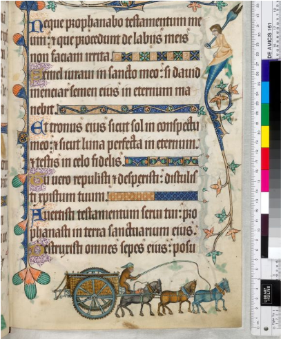 Canvas - Luttrell Psalter Book (999x491), Png Download