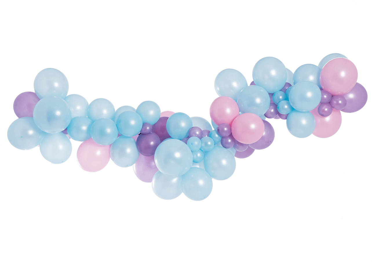 Glass Slipper Ballon Garland Kit - Balloon (1400x1400), Png Download