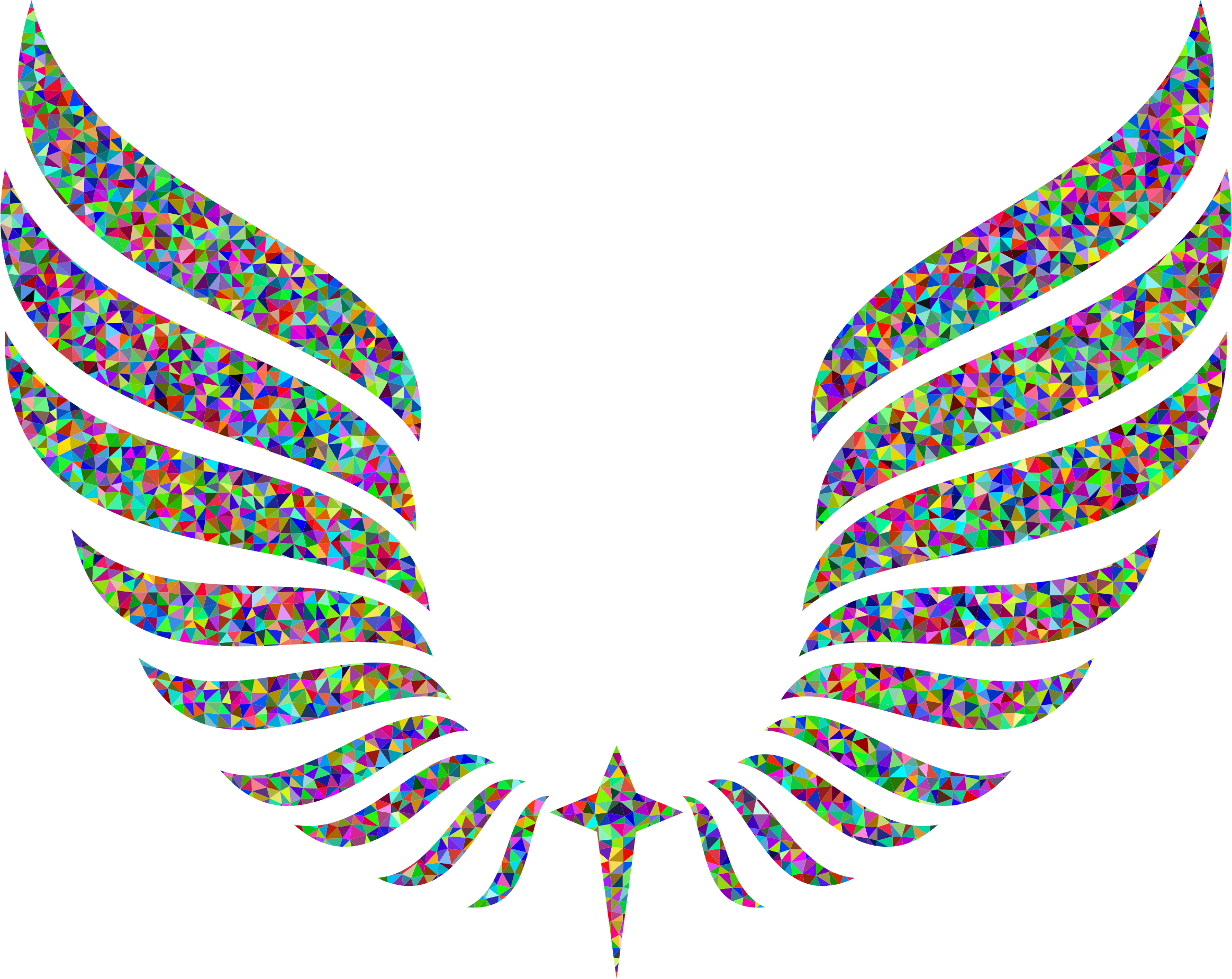 Wings Clipart Detailed (2328x1850), Png Download