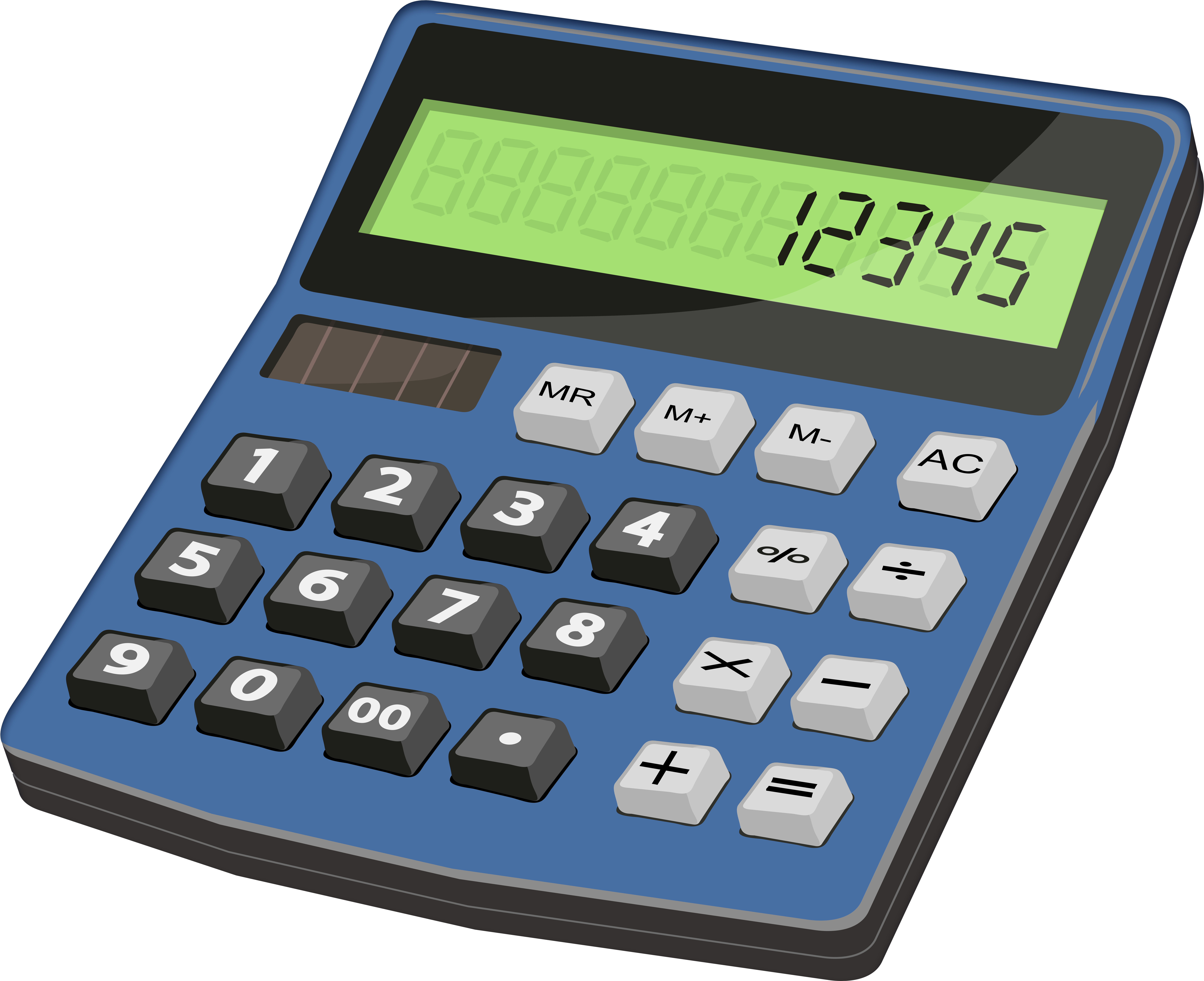 Desktop Calculators Png Clipart (8000x6503), Png Download