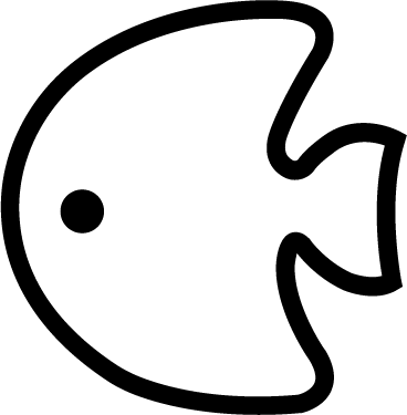 Fish - Animals V2 (368x375), Png Download