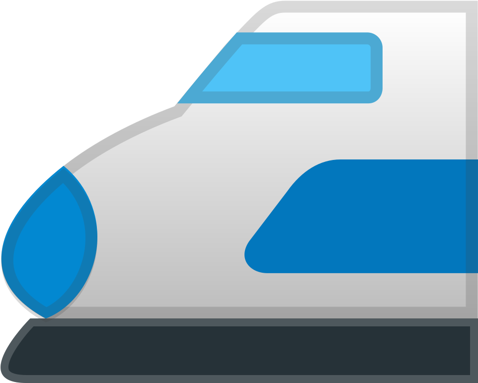 Download Svg Download Png - Train Emoji Png (1024x1024), Png Download