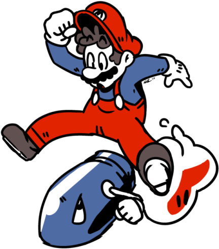 Super Mario Clipart Bullet - Super Mario Missile Logo Transparent (500x541), Png Download