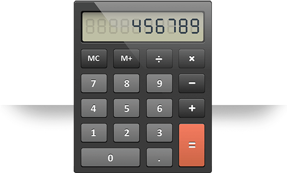 Quantity Calculator - Number 5 Calculator (600x510), Png Download
