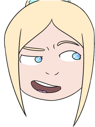 File - Aqua-headshot - Cartoon (480x480), Png Download