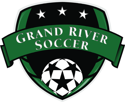 Grand River Soccer Club - Grand River (437x357), Png Download