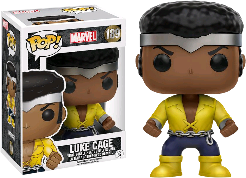 Power Man And Iron Fist - Classic Luke Cage Funko Pop (844x613), Png Download