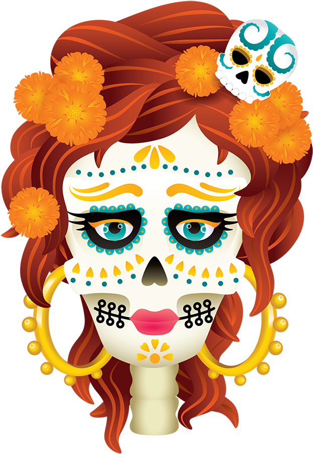 Catrinas Clipart Png (700x930), Png Download
