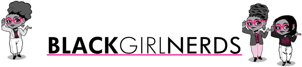 Black Girl Nerds Logo (1024x241), Png Download