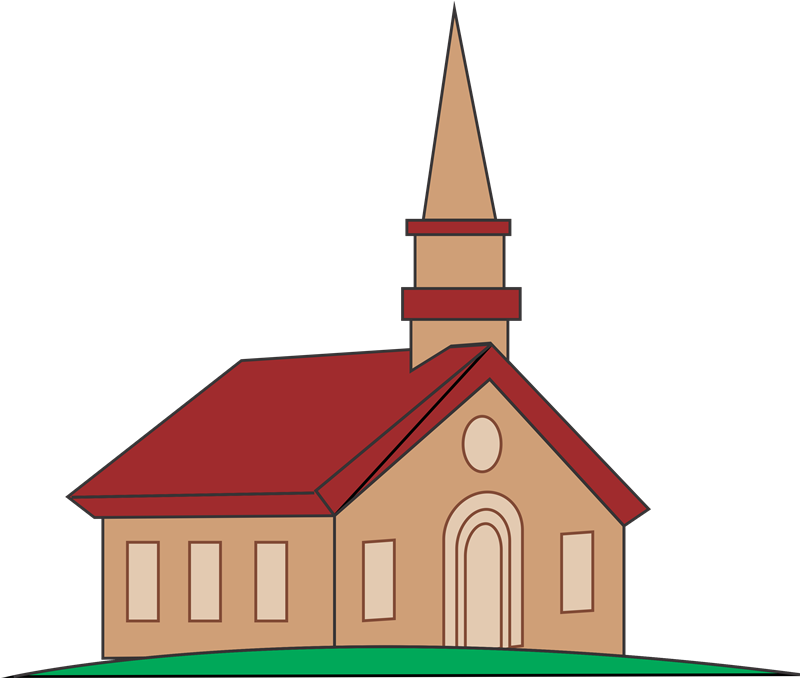 Iglesia Dibujo Png - Lds Church Clipart (800x678), Png Download
