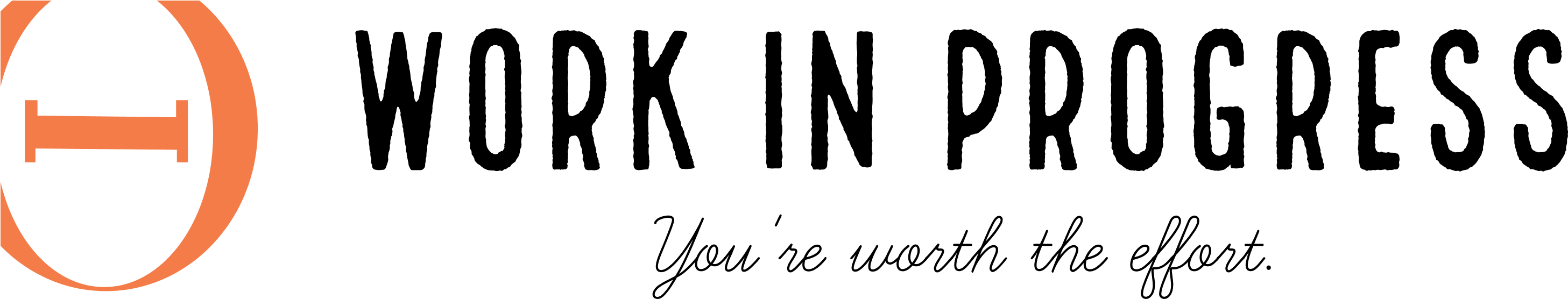 Work In Progress - Logo (3400x1019), Png Download