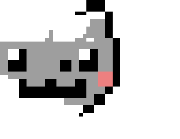 Nyan Cat - Graphic Design (1200x1200), Png Download