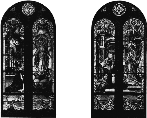 Catholic Stained Glass Window Png Transparent Image - Catholic Church Stained Window (600x420), Png Download
