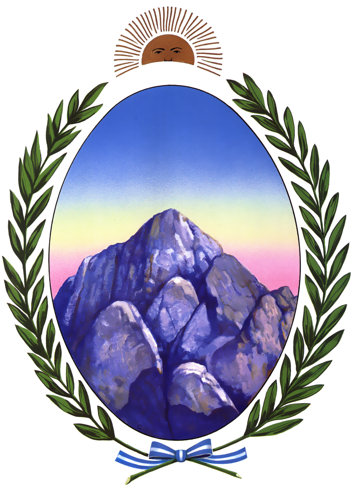 Escudo De La Rioja Argentina (1200x1644), Png Download