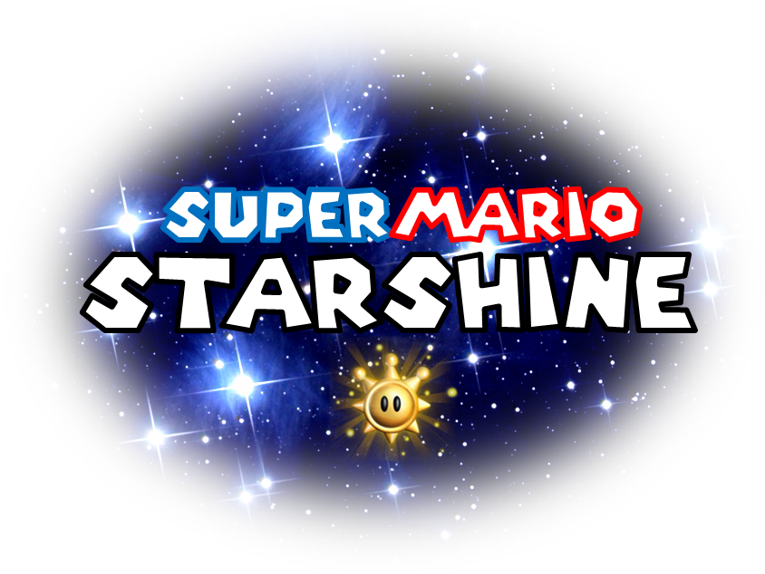 Super Mario Starshine - Graphic Design (844x634), Png Download