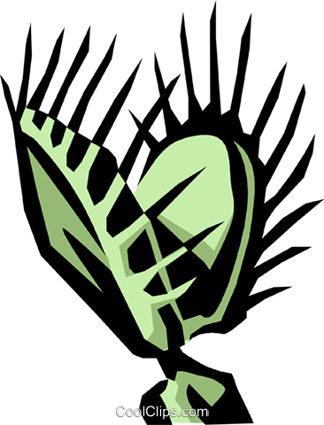 Plant - Venus Fly Trap Logo (366x480), Png Download