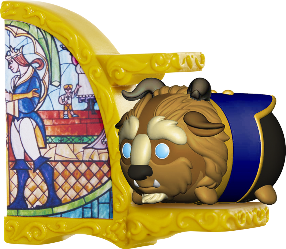 Tsum Tsum Series 6 Mystery Pack W/accessory - Beauty And The Beast Mystery Tsum Tsum (1001x870), Png Download