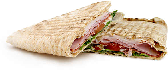 Try Our Grilled Pita - Grilling (588x250), Png Download