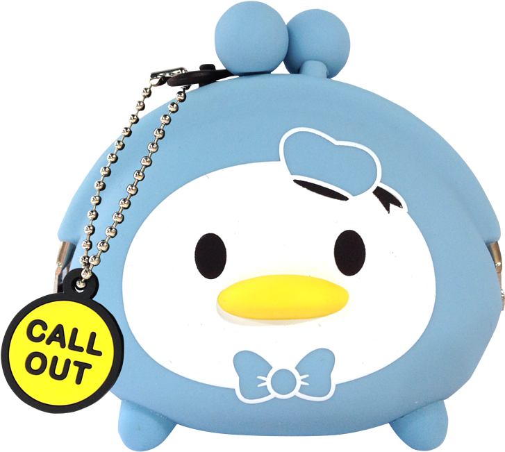 Tsum Tsum Mimi Pochi-3d Bead Buckle Purse/mickey (747x725), Png Download