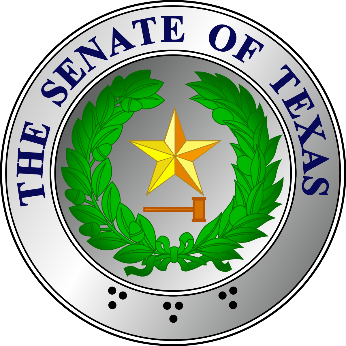 Texas Senate Wikipedia - Texas Senate (1200x1200), Png Download
