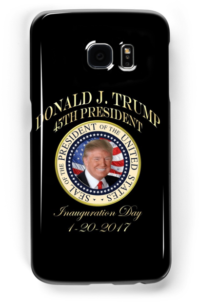 President Trump Inauguration Day Donald Trump 45th - President Donald J Trump Inauguration Day 2017 (500x700), Png Download