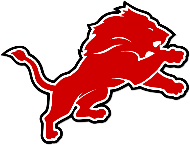 Bskstv Baxter Springs » Lions - Red Lion Football Logo (750x750), Png Download