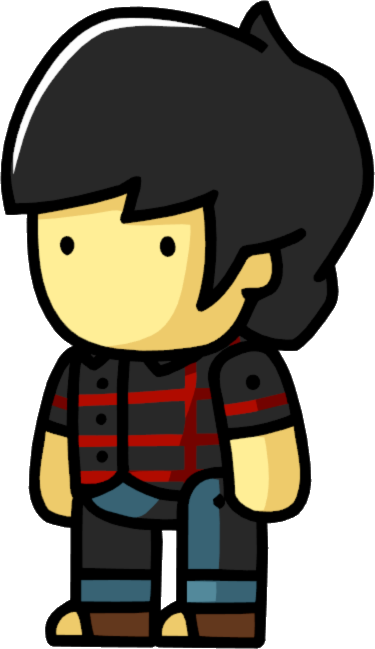 Emo - Punk Scribblenauts (375x649), Png Download