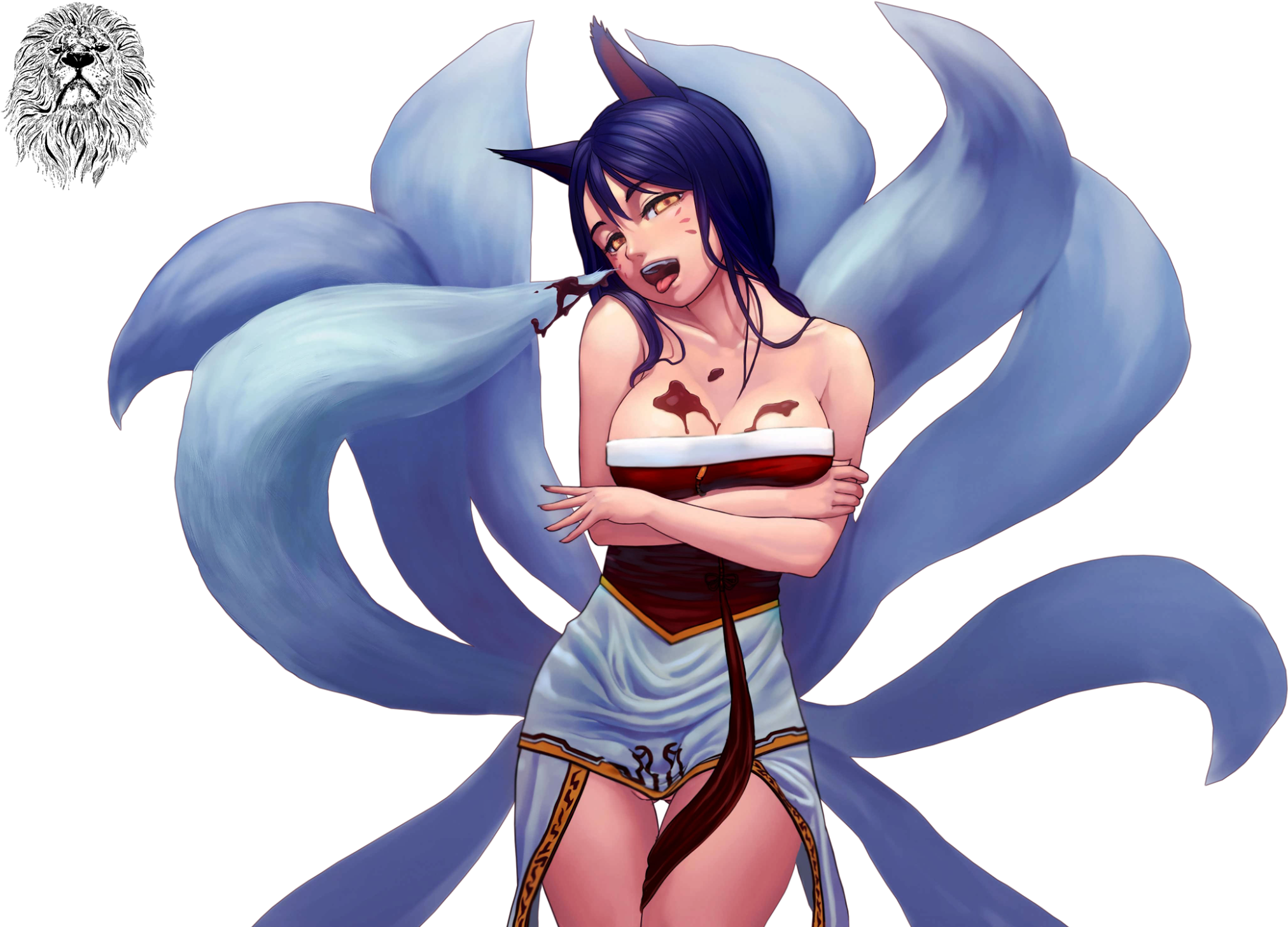 League Of Legends Anime Nude (2048x1463), Png Download