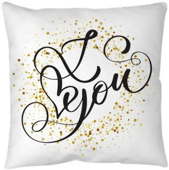 Hand Written Inscription I Love You On The Background - Valentine's Day (400x400), Png Download