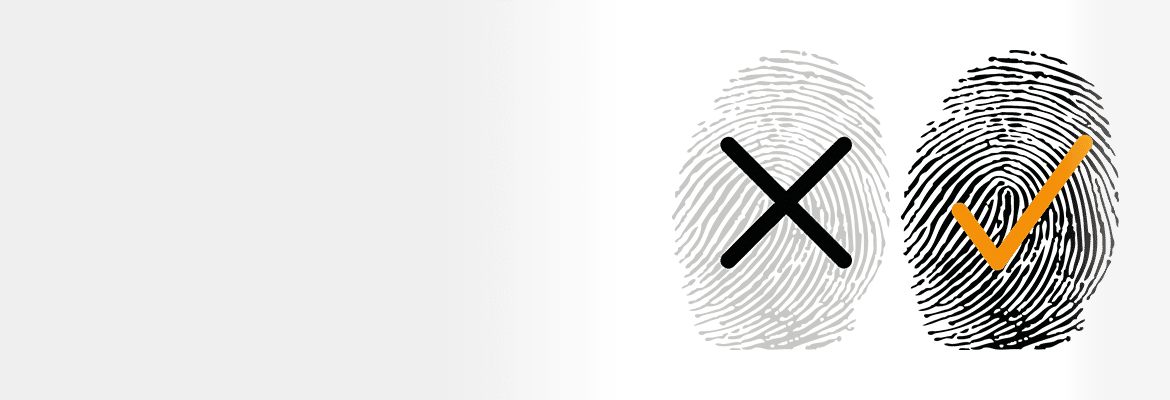Software For Fingerprint Spoof And Liveness Detection - Colorful Fingerprint 5'x7'area Rug (1170x400), Png Download