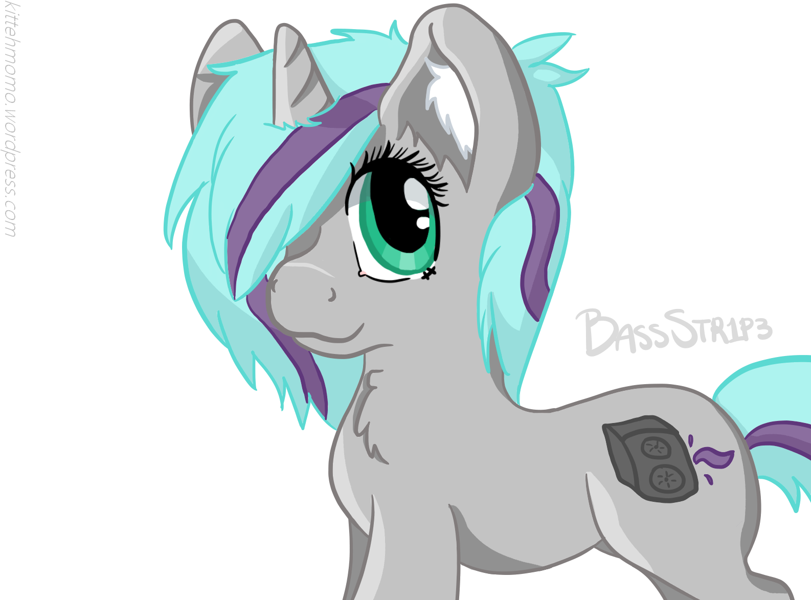 Bassstr1p3 - Cartoon (1600x1200), Png Download