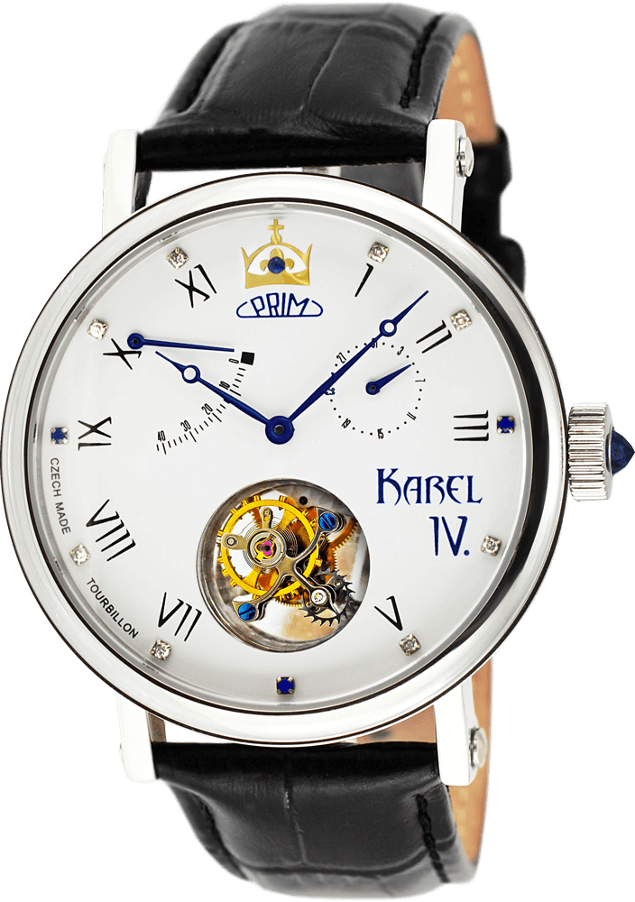 Silver Crown - Stuhrling Watches Price (704x1000), Png Download