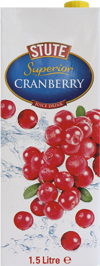 1 - 5 Litre - Stute Cranberry Juice Drink (600x600), Png Download