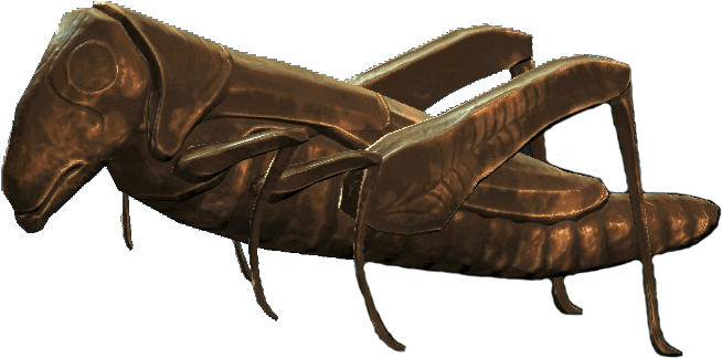 Fo4 Item Gilded Grasshopper - Gilded Grasshopper (765x510), Png Download