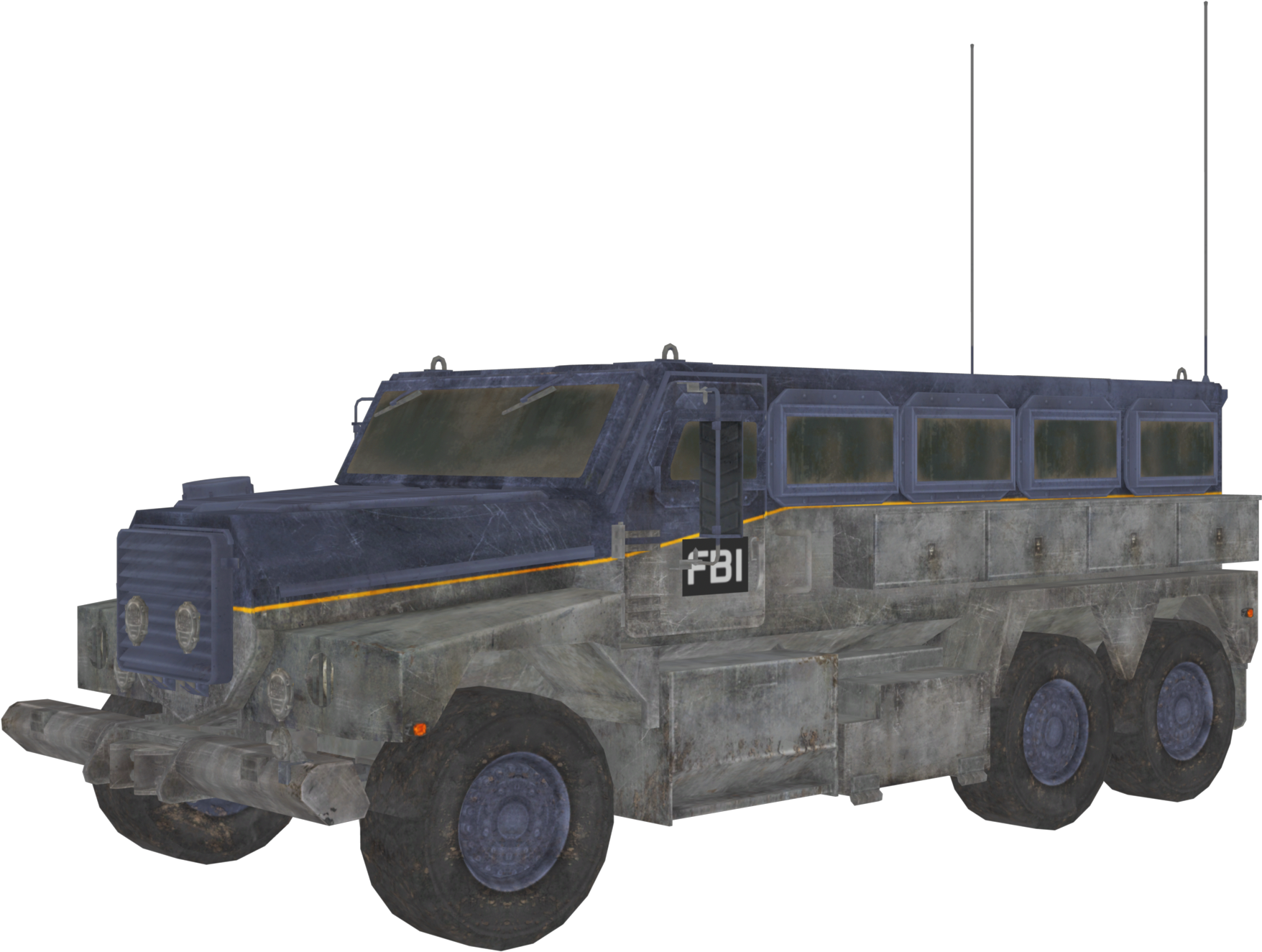 Cougar Fbi Model Boii - Thumbnail (1850x1352), Png Download