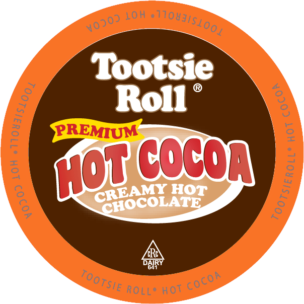 Tootsie Roll Hot Chocolate 24ct - K Cup Tootsie Roll Hot Cocoa (656x669), Png Download