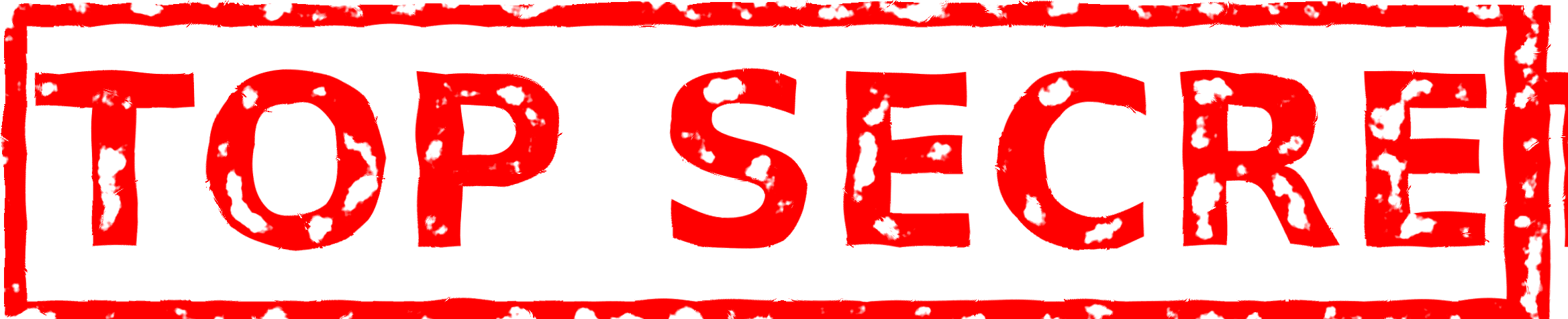 Picture Freeuse Download Astounding Ideas Cilpart - Top Secret Clipart Transparent (2400x604), Png Download