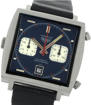 Tag Heuer Monaco 1133b Vintage Watches For Sale - Vintage Watches Uk Sale (448x426), Png Download