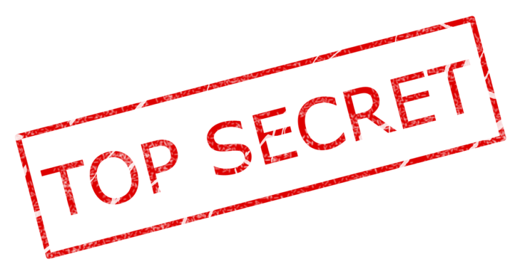 Top Secret Stamp Png Download - Persönliches Geheim Halten (728x728), Png Download