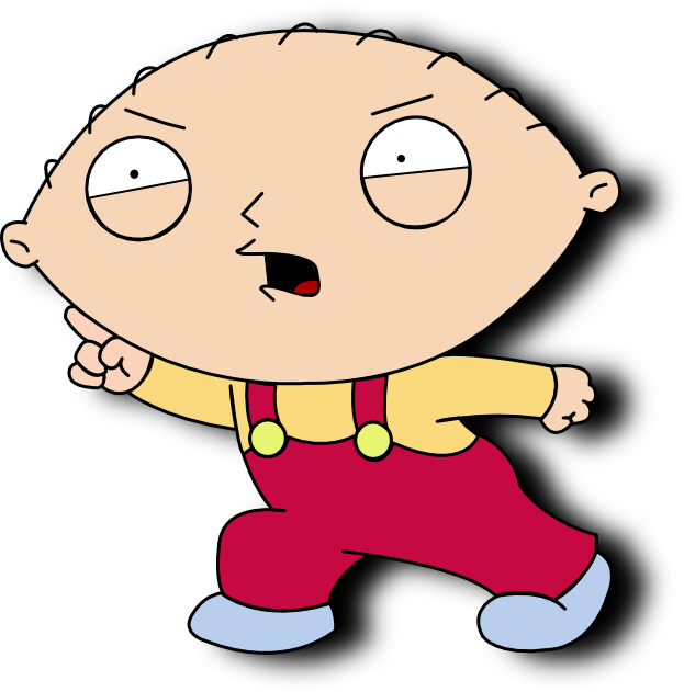 Zapbook - Stewie Griffin Png (623x631), Png Download