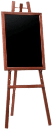 Blackboard On Easel - Caballete Png (450x450), Png Download