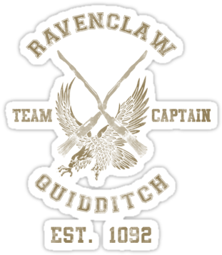 Ravenclaw Quidditch Athletic Tee Harry Potter Shirt - Ravenclaw Quidditch Team Png (375x360), Png Download
