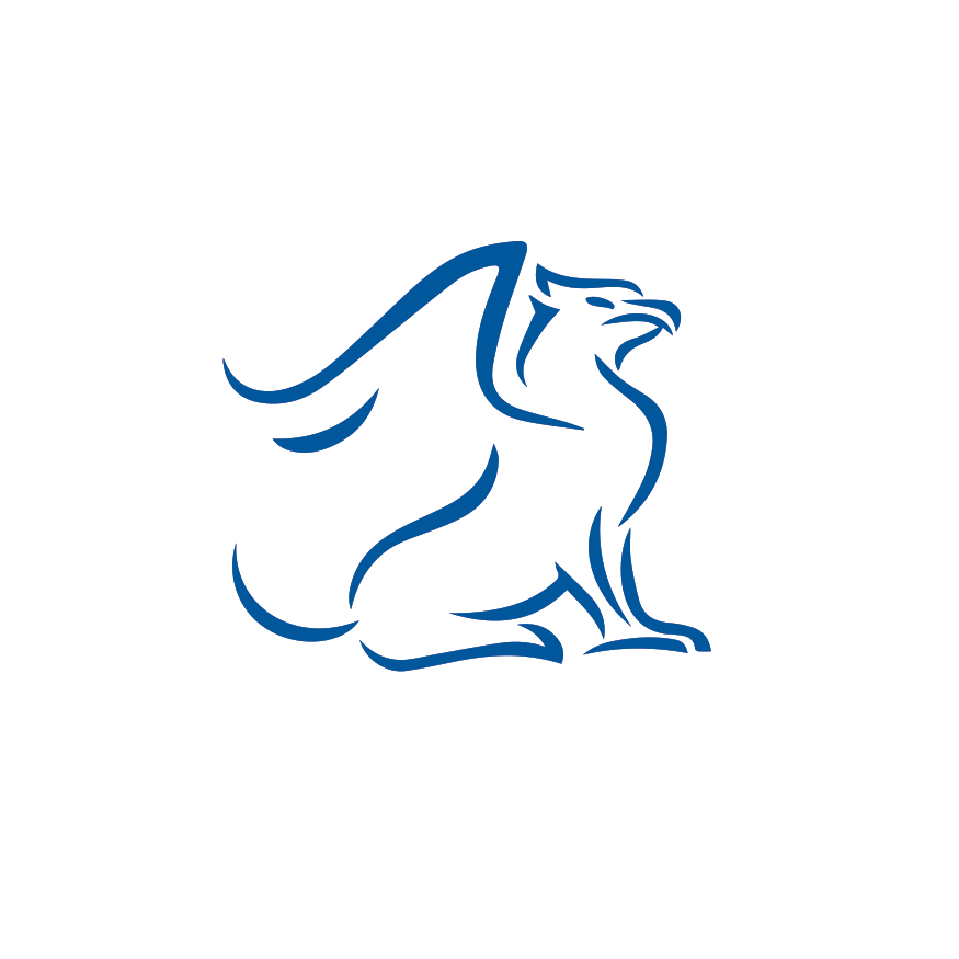 Parents - Griffin Outline (875x875), Png Download